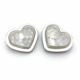 Clear LED Heart Shape Side Marker Indicators (Pair) JDM Performance