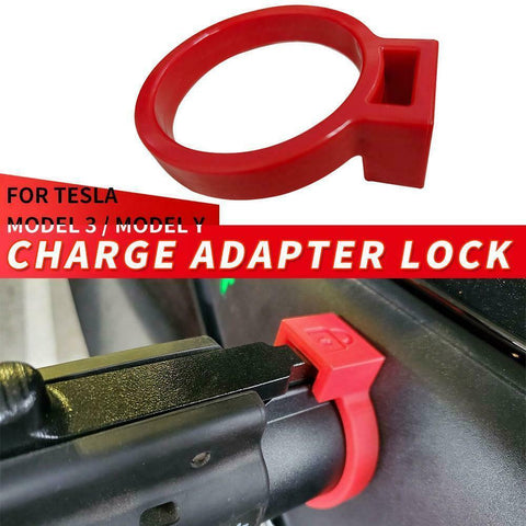 J1772 Charge Adapter Charging Lock Safety  For Tesla Model 3 2022 Model Y JDM Performance