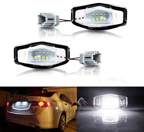 LED Rear Number Plate Light For Honda Civic EP2 EP3 Type R JDM Performance