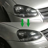 Headlights Eyebrow Eyelids Trim Cover For Vw Golf 5 MK5 GTI JDM Performance