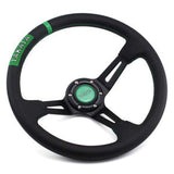 TKT Steering Wheel Leather Deep Dish 14" JDM Performance