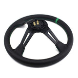 TKT Steering Wheel Leather Deep Dish 14" JDM Performance