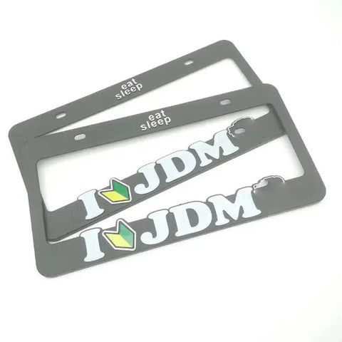 JDM Number Plate Frame - JDM license plate frame - Japanese License Plate Frame - JDM License Plate Frame -