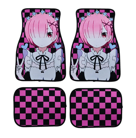 Anime Floor Mats | Anime Car Floor Mats 