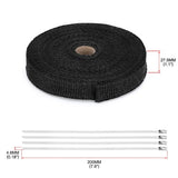1" 15M Motorcycle Exhaust Thermal Downpipe Wrap