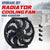 10" Universal Electric Radiator Fans 12V 80w Slim Reversible