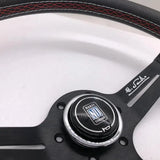 14 inch ND Leather Racing Steering Wheel Drifting