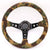 14inch Camo Suede Leather Deep Dish Drift Sport Steering Wheel