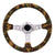 14inch Camo Suede Leather Deep Dish Drift Sport Steering Wheel