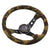 14inch Camo Suede Leather Deep Dish Drift Sport Steering Wheel