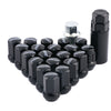 17 HEX Rays Volk Steel Lock Lug Nuts Extended