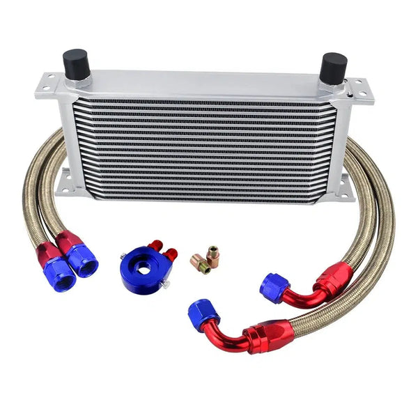 19 Rows Oil Cooler Kit & Filter Sandwich An10
