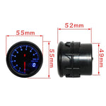 2" 52mm 7 Colors LED Dual Display Car Gauges
