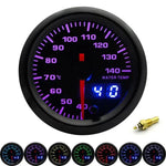 2" 52mm 7 Colors LED Dual Display Car Gauges