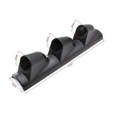2" 52mm Universal Black A Pillar Pod Triple Gauge Holder LHD JDM Performance