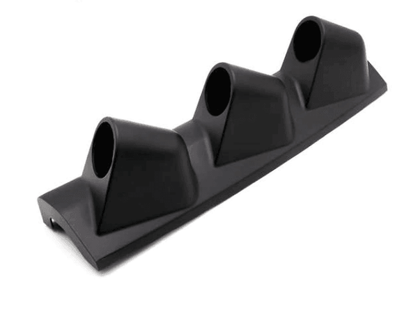 2" 52mm Universal Black A Pillar Pod Triple Gauge Holder RHD JDM Performance