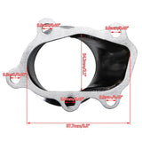 2.5" 63mm V-band Turbo Adapter T25 T28 GT25 GT28