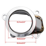 2.5" 63mm V-band Turbo Down Pipe Adapter T25 T28 GT25 GT28