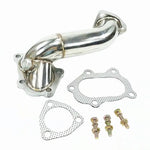 2.5" Down Pipe For Toyota Starlet 80 90 Series EP91 EP82 4EFTE