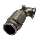 2.5" V-Band Downpipe 90 Degree W/O2 Plug