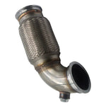 2.5" V-Band Downpipe 90 Degree W/O2 Plug