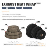 2.5cm Exhaust Thermal Tape Header Heat Wrap