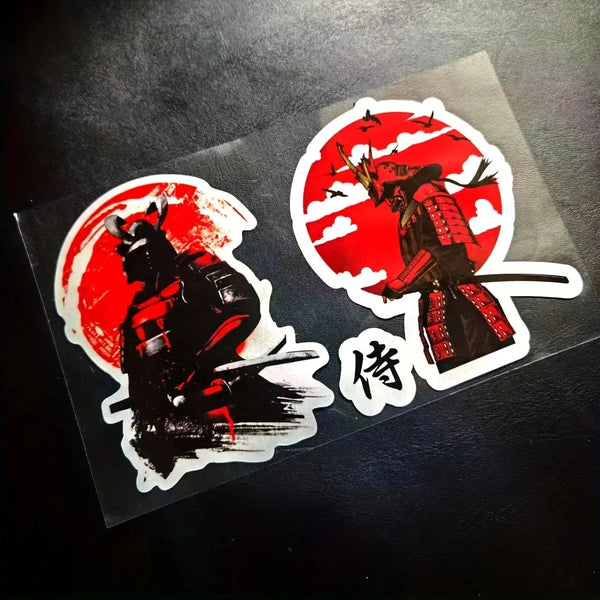 Hannya Samurai Japanese Anime Sticker 2pc