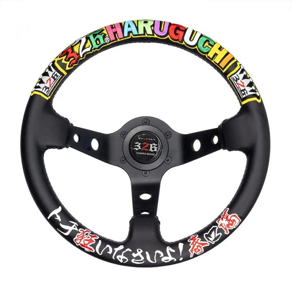 326 Power Haruguchi Steering Wheel 330mm – JDM Performance