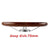 340mm Heart Shape Solid Wood Steering Wheel