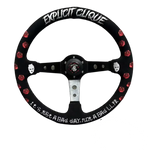 350mm Deep Dish Explicit Clique Steering Wheel