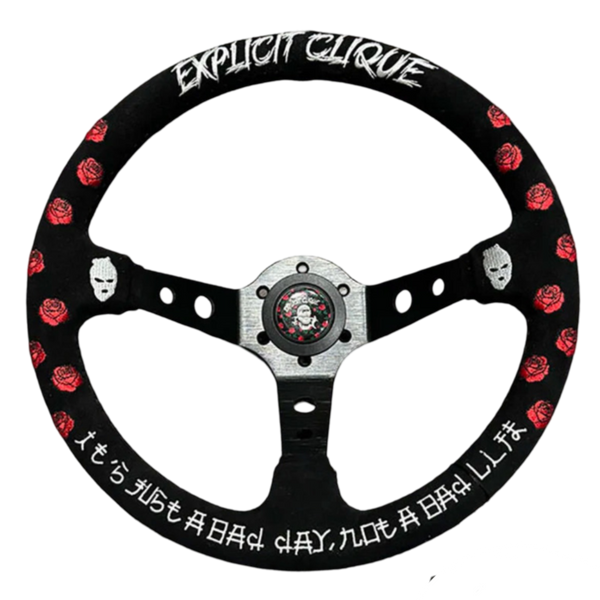 350mm Deep Dish Explicit Clique Steering Wheel