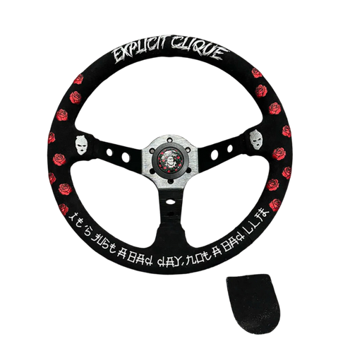 350mm 14 inches Deep Dish Explicit Clique Steering Wheel