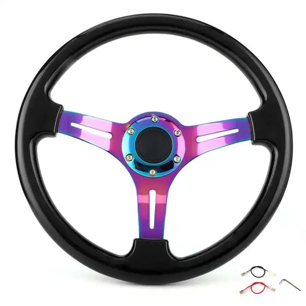350mm Universal Deep Dish Steering Wheel