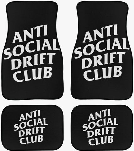 Anti Social Drift Club - Car Floor Mats