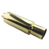 4" H-Spec Jdm Silencer Muffler 2.5" Inlet