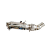 4" Stainless Steel Downpipe For Z4 X1 X3 X4 E89 E84 F25 F26 L4 N20