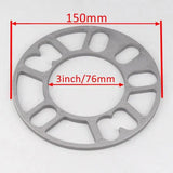 4pc Alloy Wheel Spacer Shims 4/5 Stud