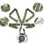 5-Point Safety Race Harness Camlock E-Marked