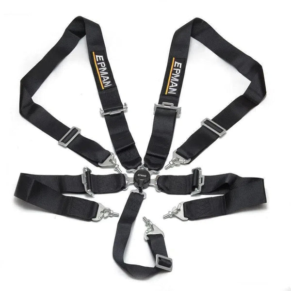 5-Point Safety Race Harness Camlock E-Marked