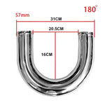 57mm Intercooler Connector Pipes