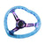 350MM Blue Bubble Neo Steering Wheel