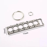 6 Pot Head Gasket Keychain