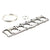 6 Pot Head Gasket Keychain