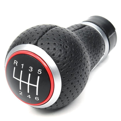 6 Speed Leather Shift Knob for Audi A4 S4 B8 8K A5 8T Q5 8R 07-15 JDM Performance