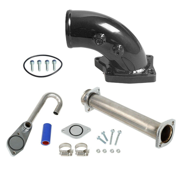 6.0L EGR Delete Kit & Intake Elbow For 03-07 Ford F250 F350 F450 F550 JDM Performance