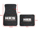 HKS Style Le Mans Confetti Fabric Floor Mats