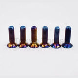 6pcs/Pack M5X16 Nec Chrome Steering Wheel Horn Bolts