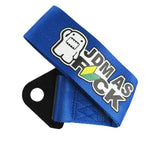 JDM as Fck Blue Racing Tow Strap