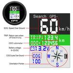 85mm Digital GPS Speedometer Odometer