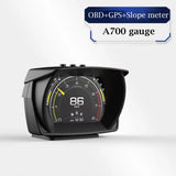 A700 OBD+GPS Slope Meter HUD Speed Turbo Oil Temp Voltage